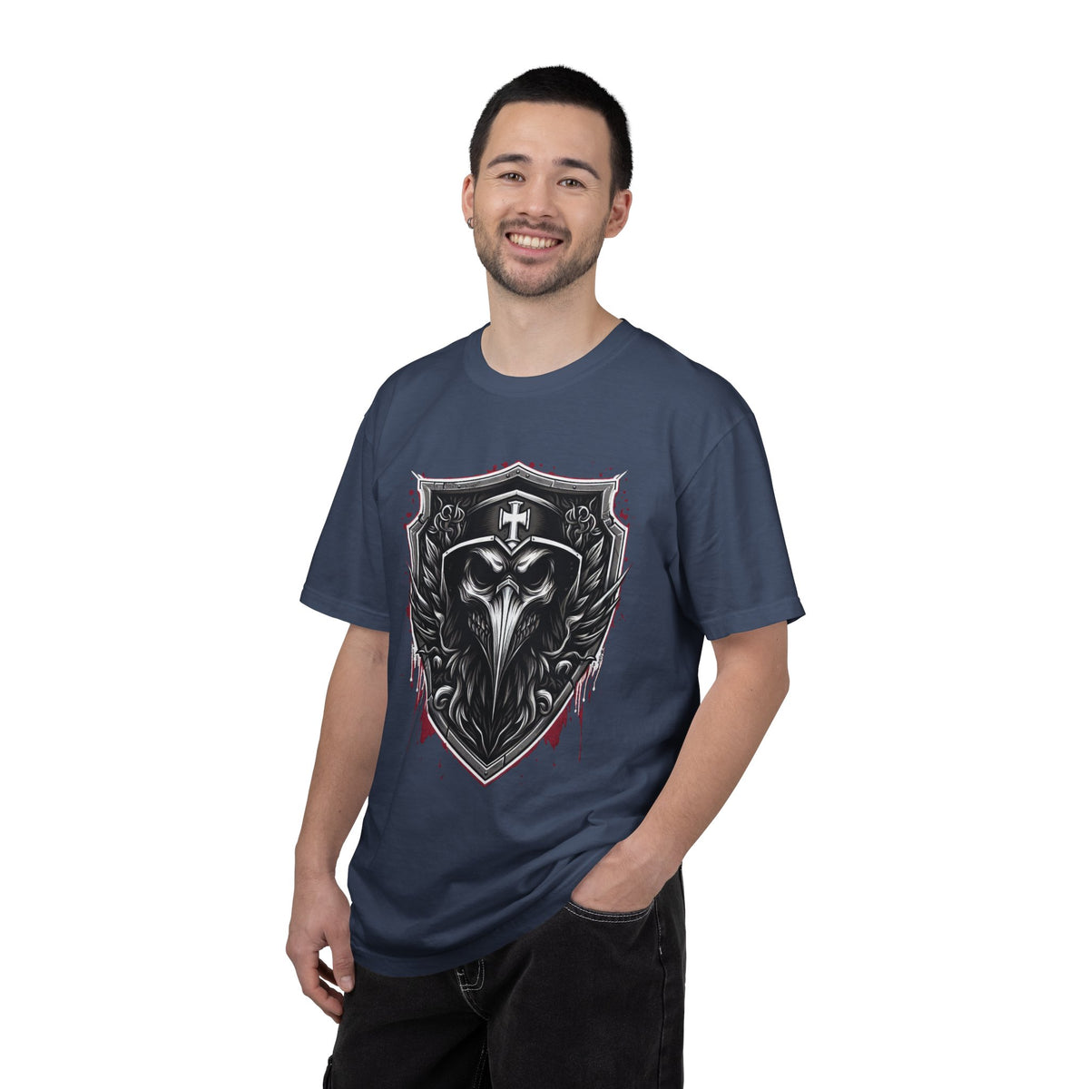 Plague Knight Unisex T-shirt, Black Tee, Grim Reaper Shirt, Medieval Fantasy