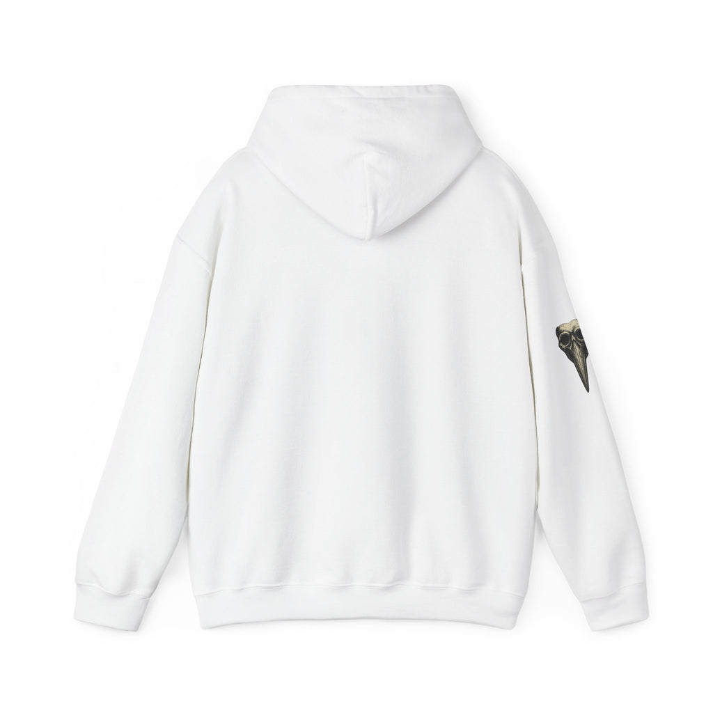 Gothic Vintage Medical Mask Hoodie — "The Plagued Page" Pullover