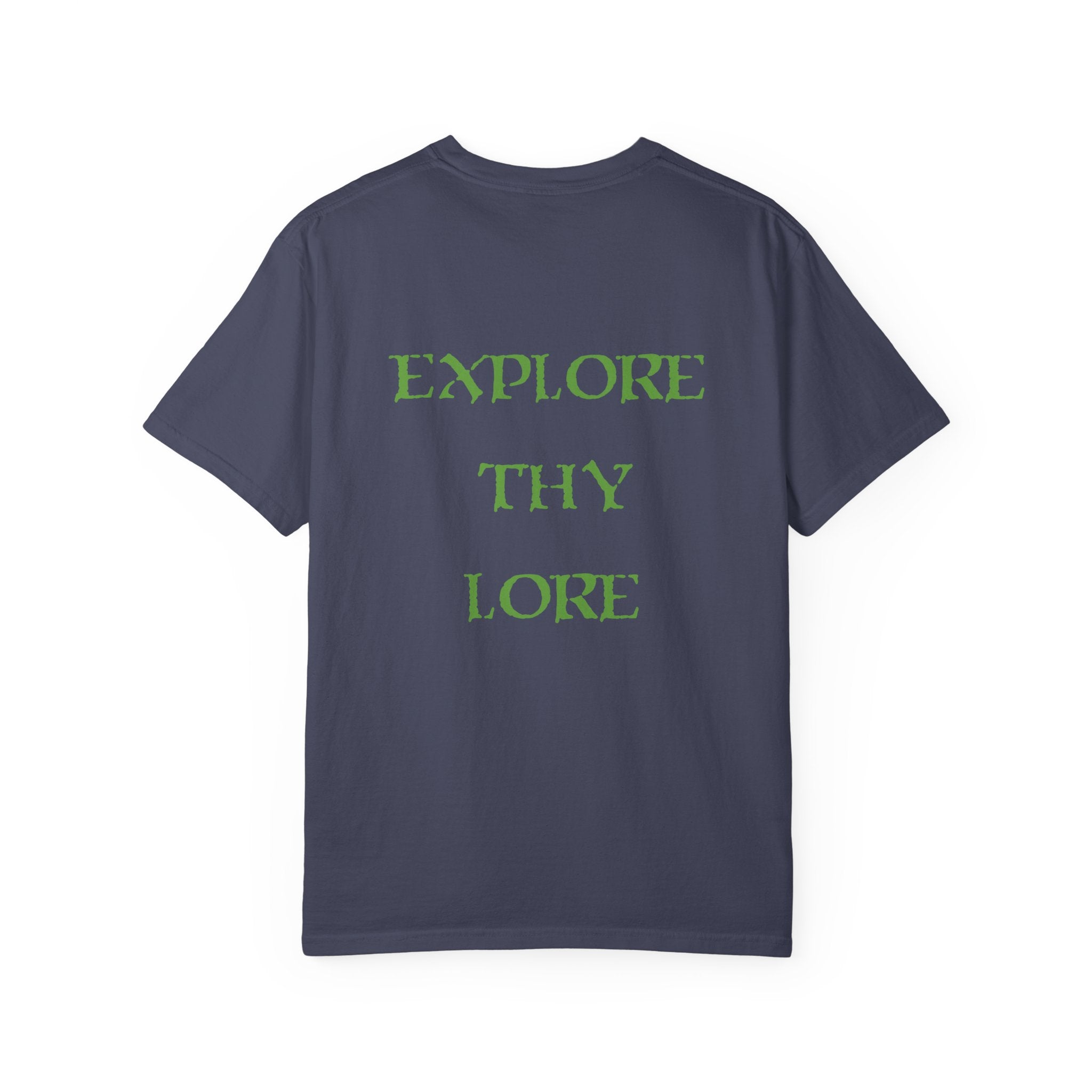 Plagued Page Comics T-Shirt, Explore Thy Lore Tee