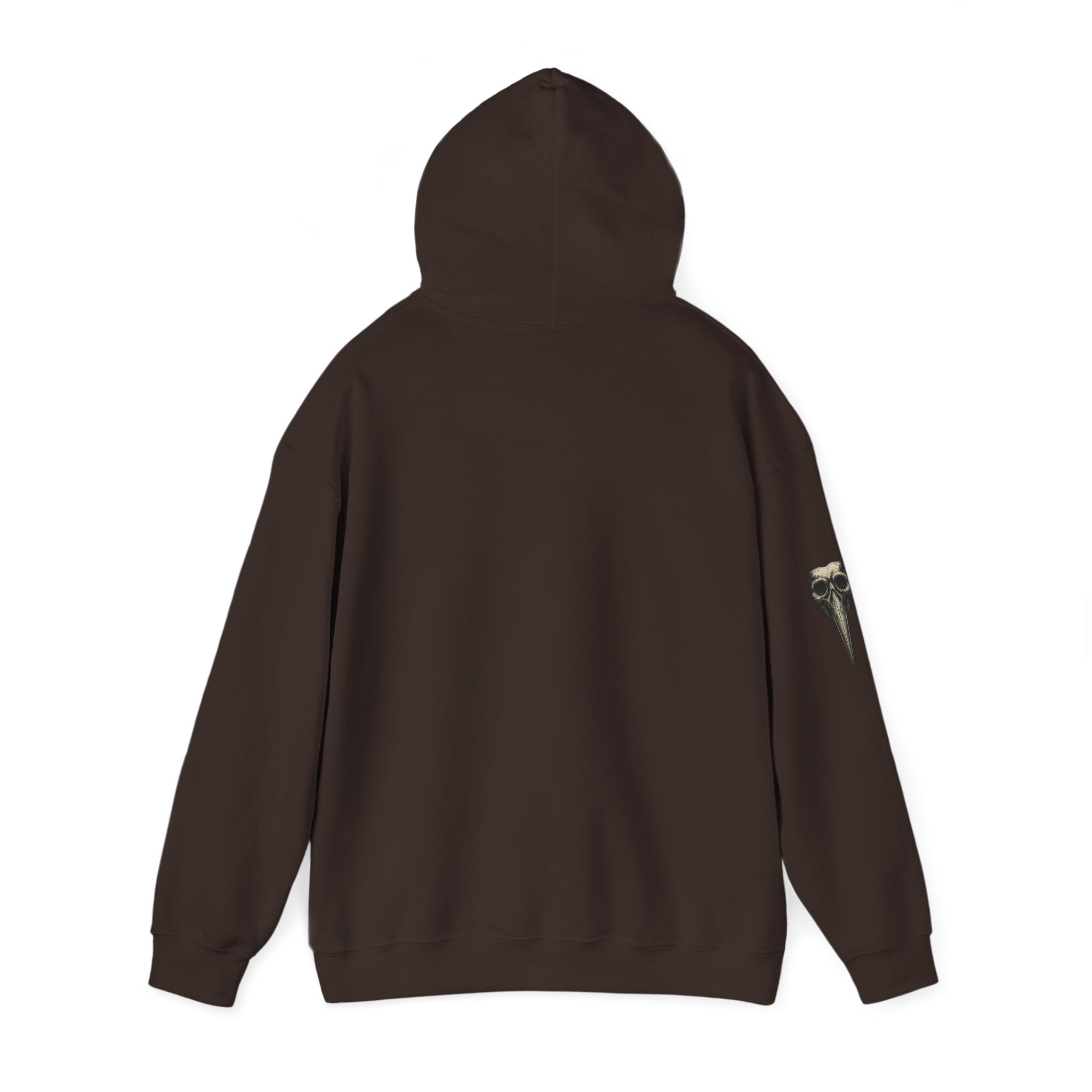 Gothic Vintage Medical Mask Hoodie — "The Plagued Page" Pullover