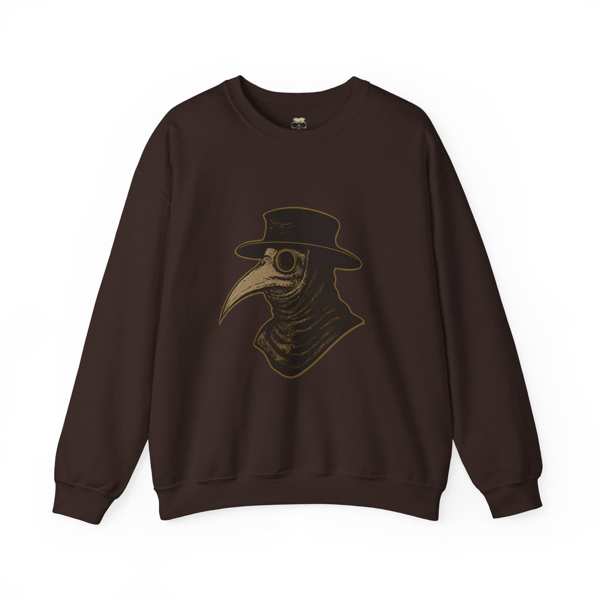 Plague Doctor Illustration Crewneck Sweatshirt | Explore Thy Lore