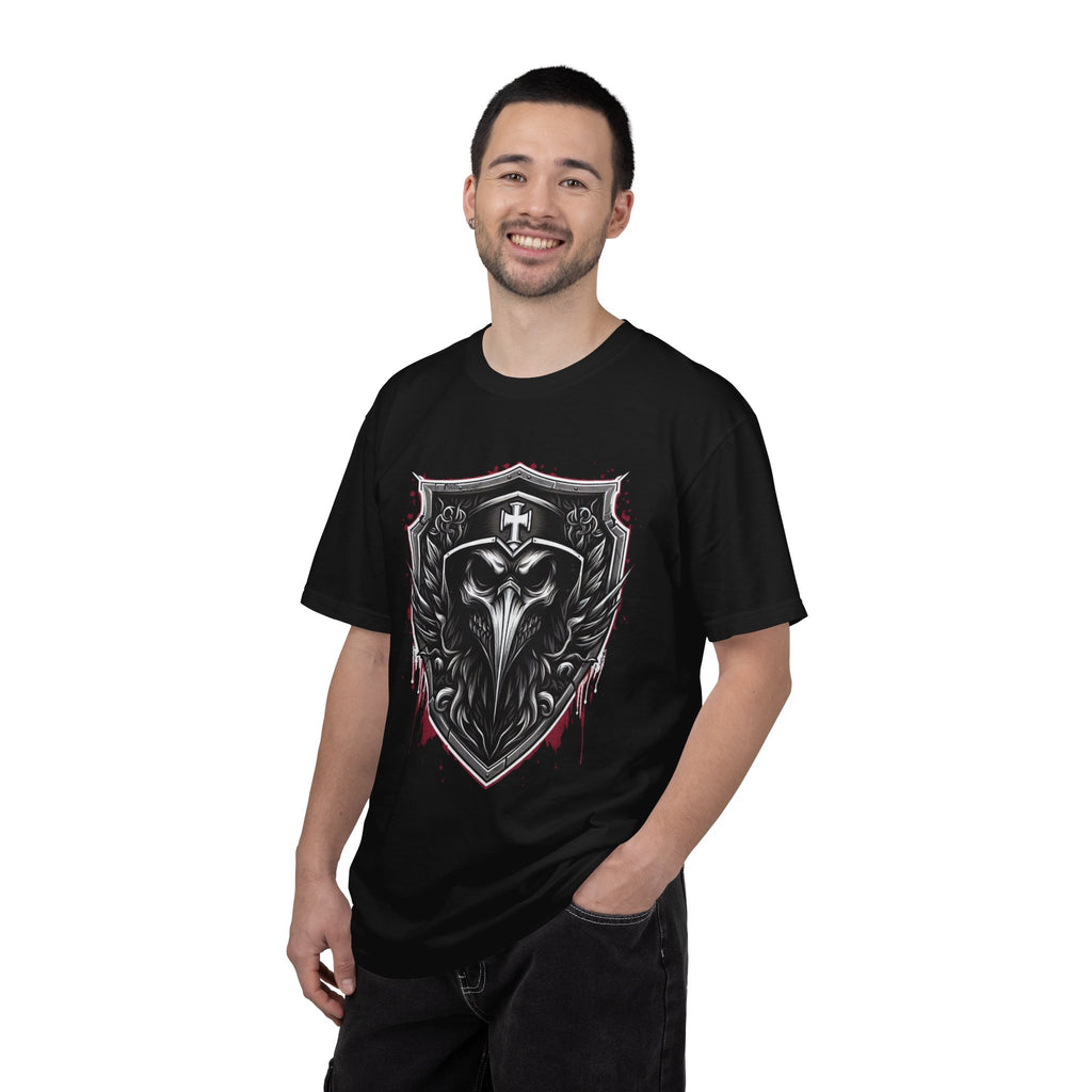 Plague Knight Unisex T-shirt, Black Tee, Grim Reaper Shirt, Medieval Fantasy