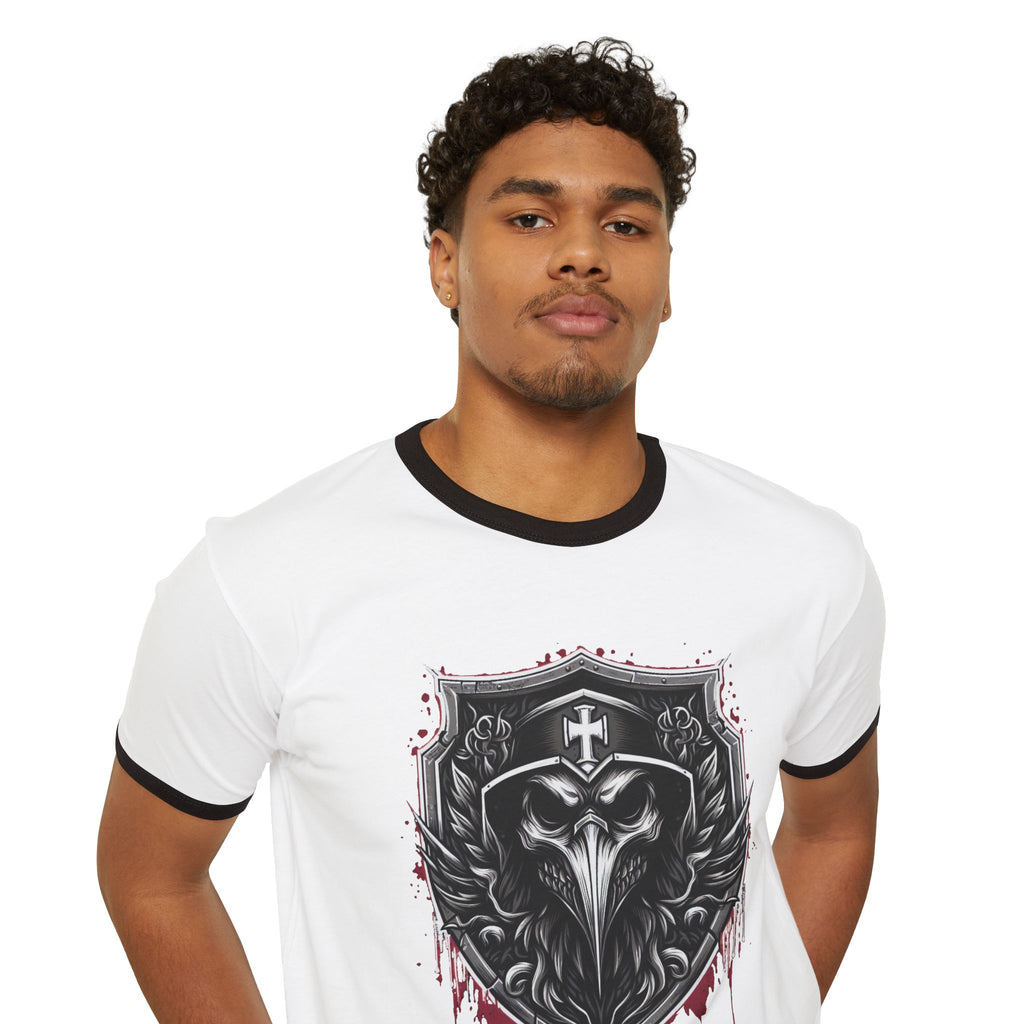 Plague Doctor Crest T-Shirt | The Plagued Page