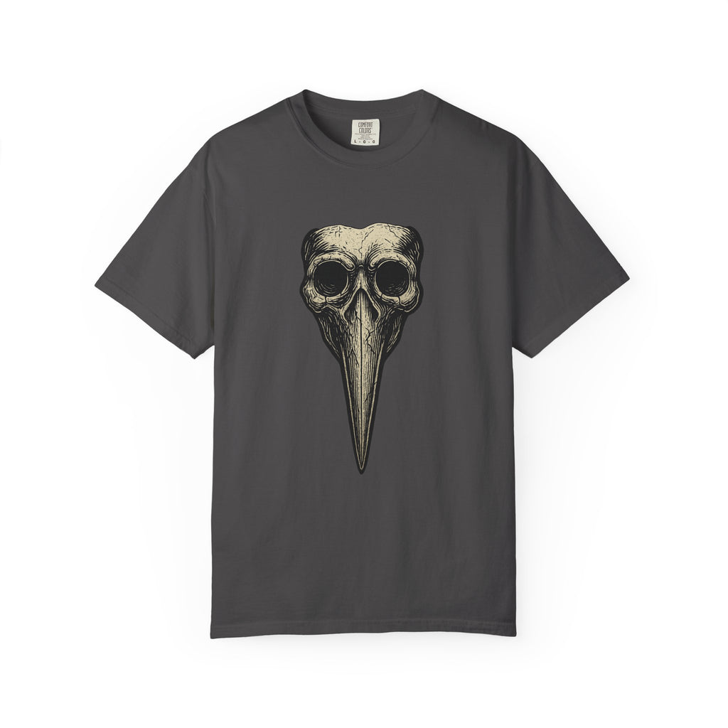Plagued Page Skullified T-Shirt — Gothic Skull Graphic Cotton Tee