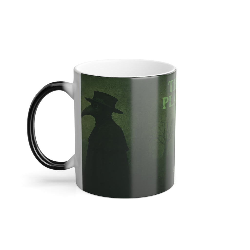Color Morphing Mug — “The Plagued Page” Gothic Novel Heat-Change Coffee Cup