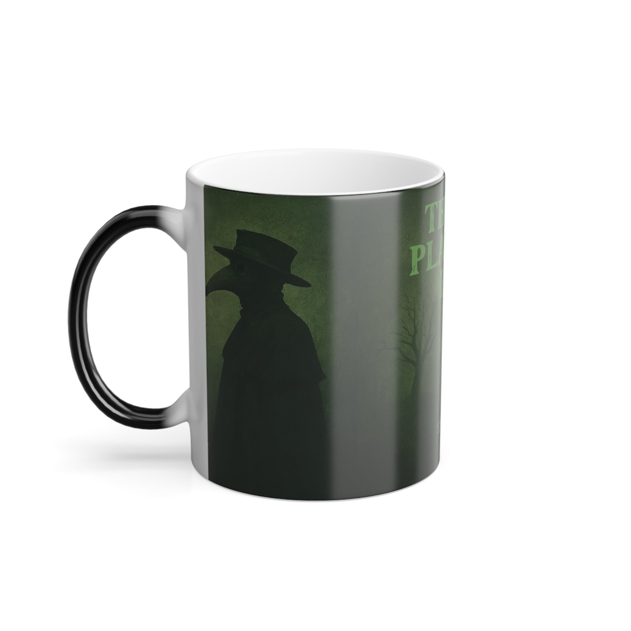 Color Morphing Mug — “The Plagued Page” Gothic Novel Heat-Change Coffee Cup