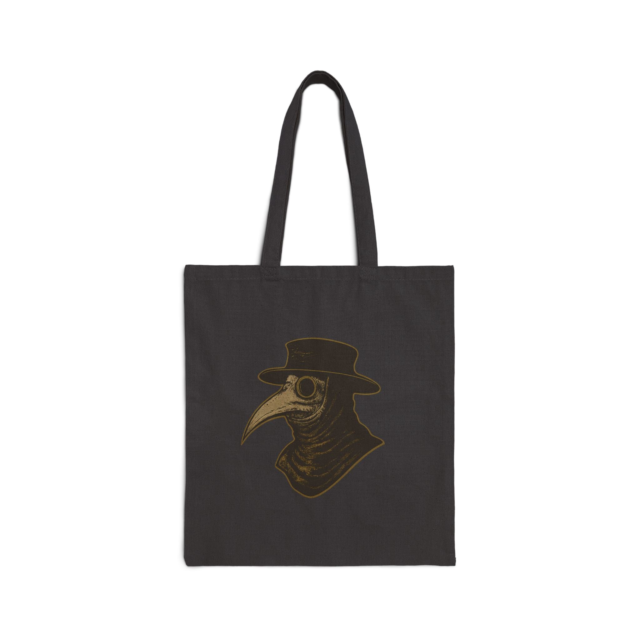 Plague Doctor Illustration Tote Bag | Vintage Medical Mask Quote