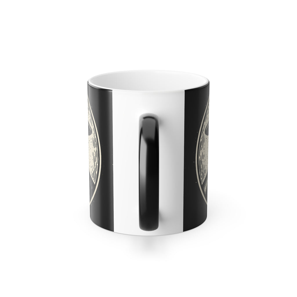 Plague Doctor Color‑Morph Mug — Heat‑Reactive 11oz