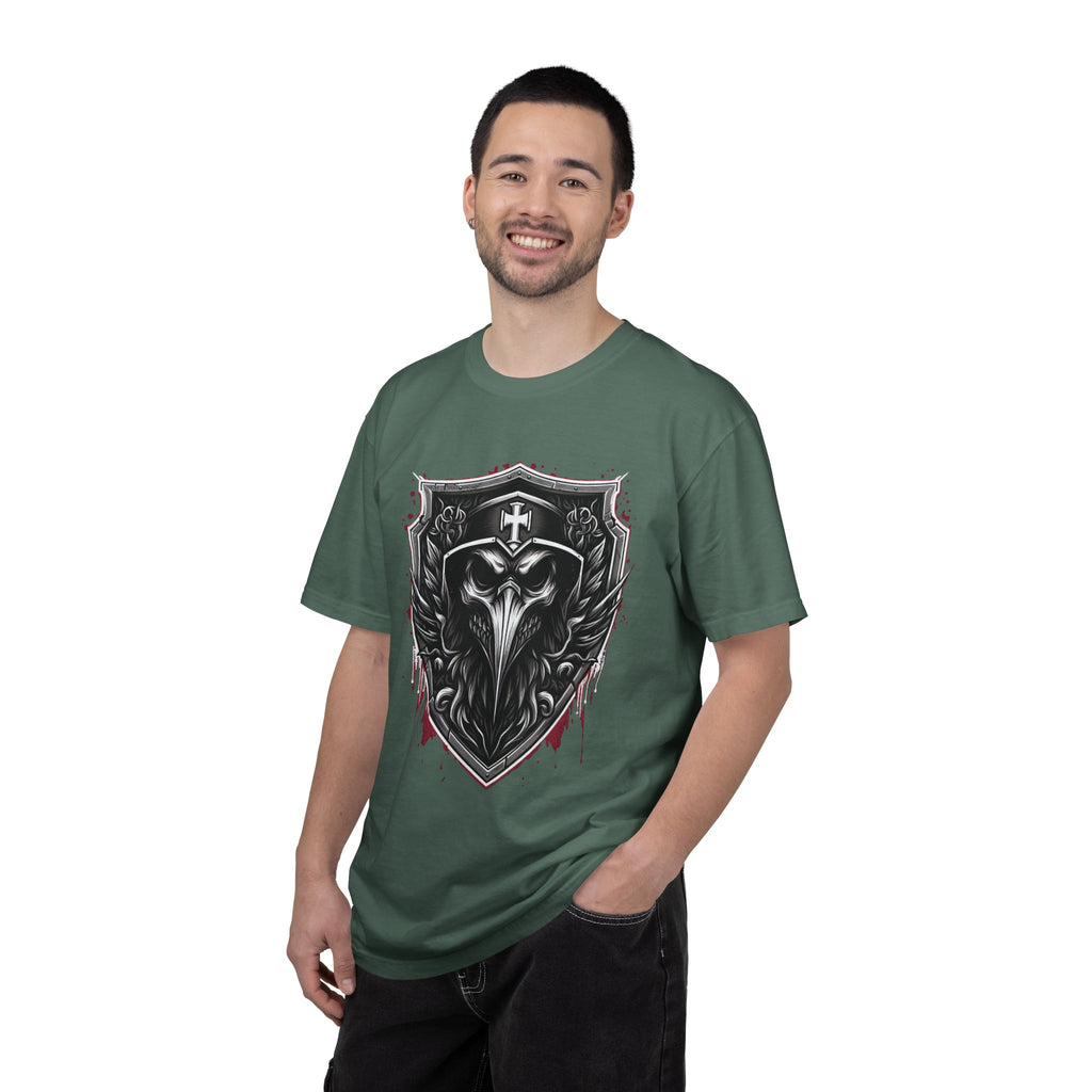 Plague Knight Unisex T-shirt, Black Tee, Grim Reaper Shirt, Medieval Fantasy