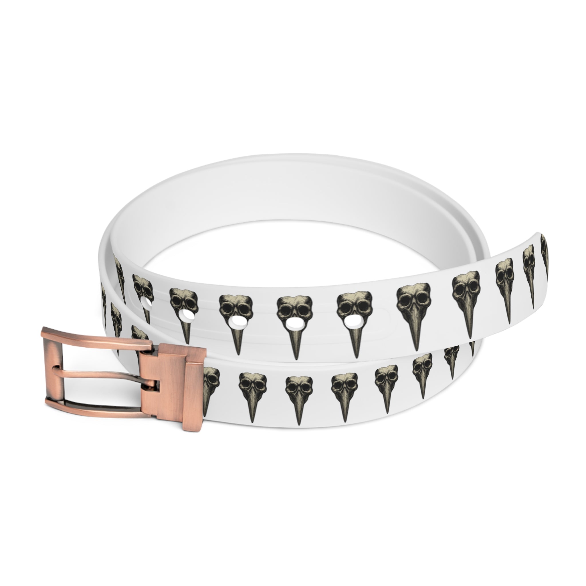 Plague Doctor Mask Belt | Gothic Skull Pattern