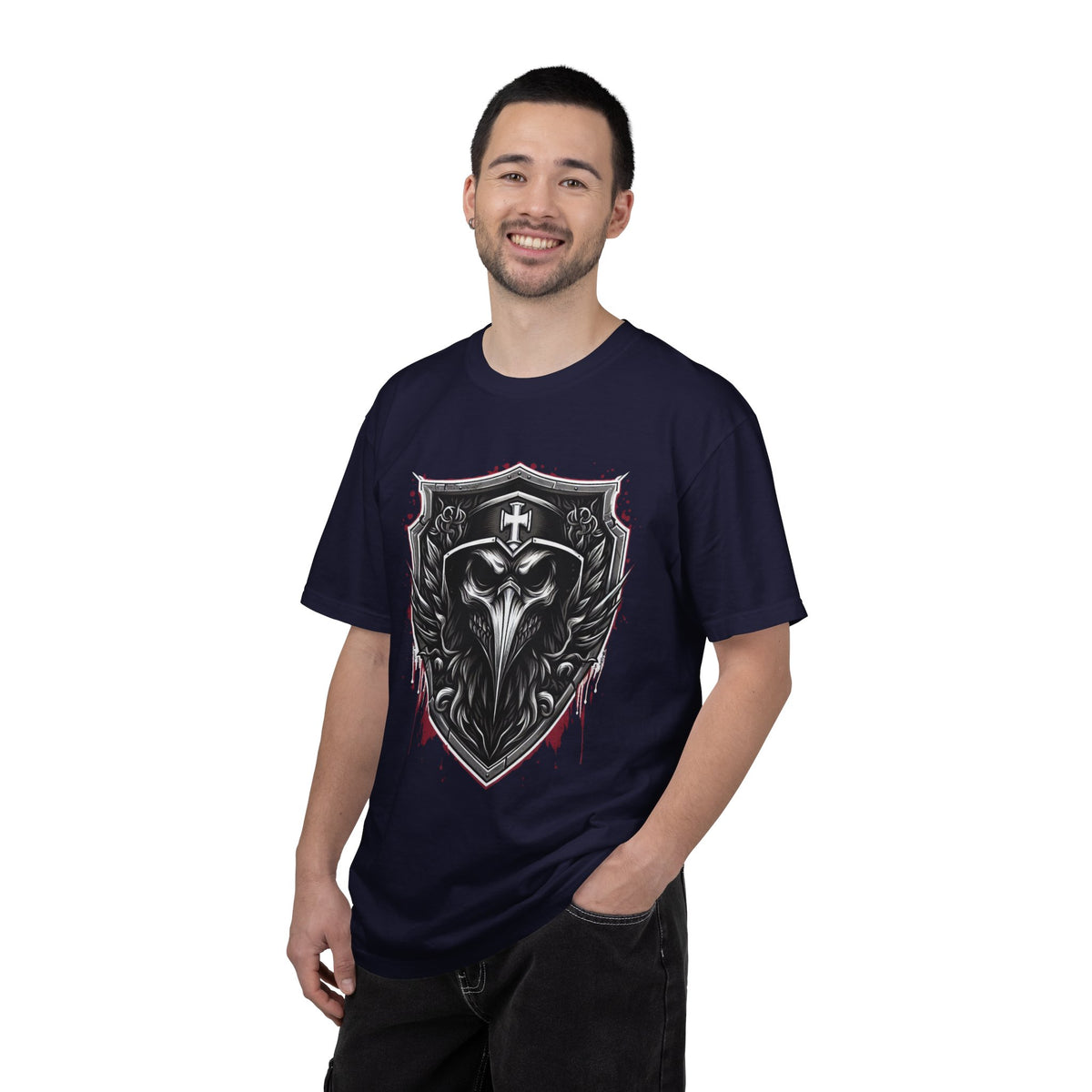 Plague Knight Unisex T-shirt, Black Tee, Grim Reaper Shirt, Medieval Fantasy