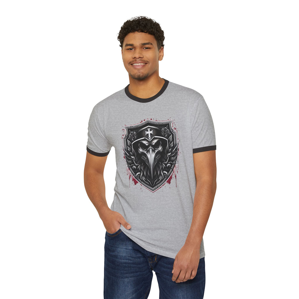 Plague Doctor Crest T-Shirt | The Plagued Page