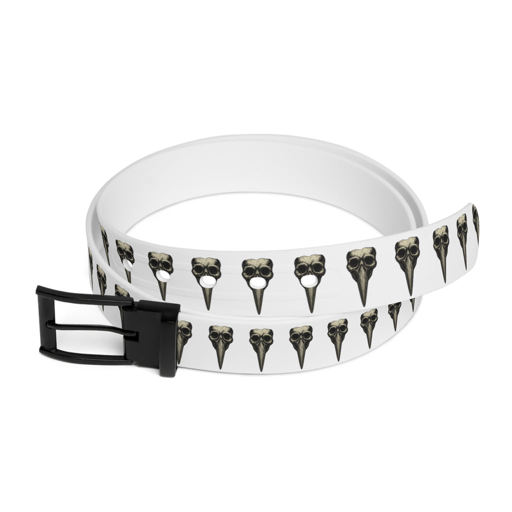 Plague Doctor Mask Belt | Gothic Skull Pattern