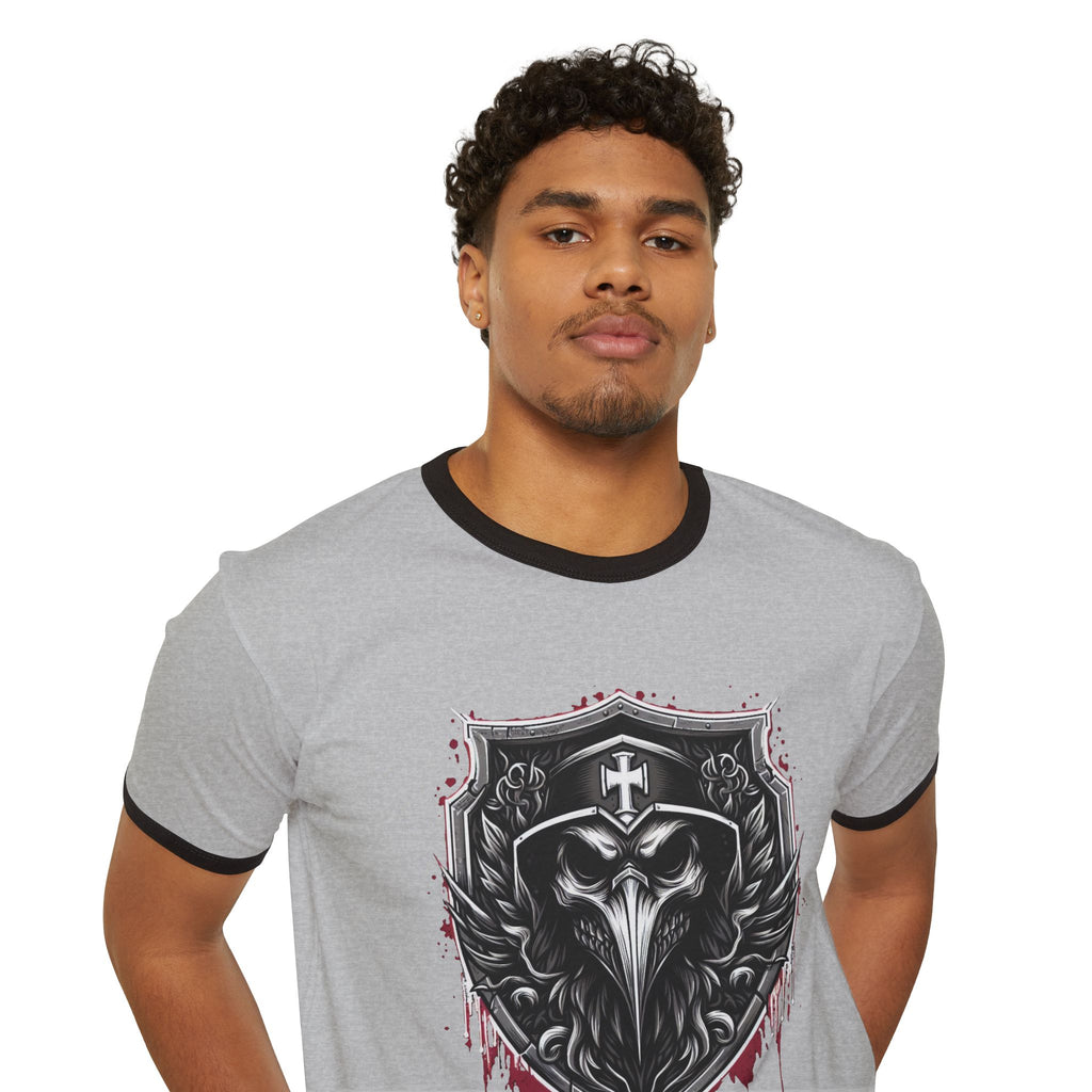 Plague Doctor Crest T-Shirt | The Plagued Page