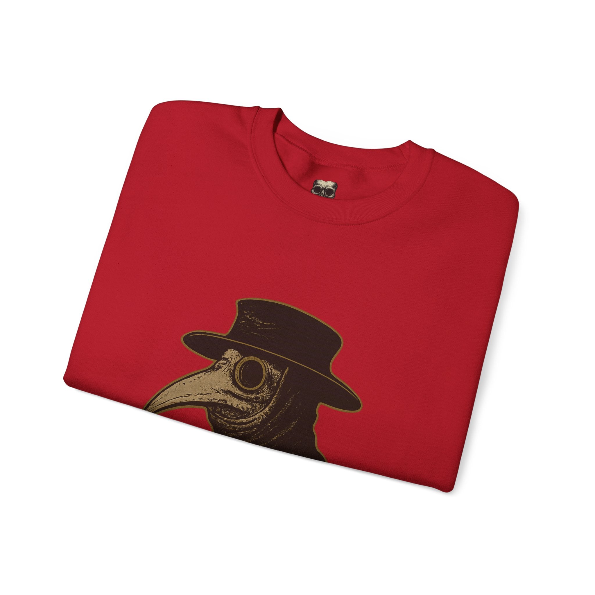 Plague Doctor Illustration Crewneck Sweatshirt | Explore Thy Lore