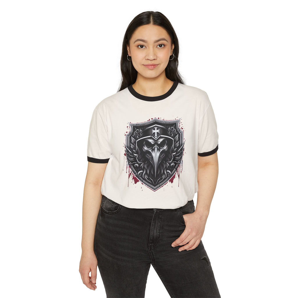 Plague Doctor Crest T-Shirt | The Plagued Page