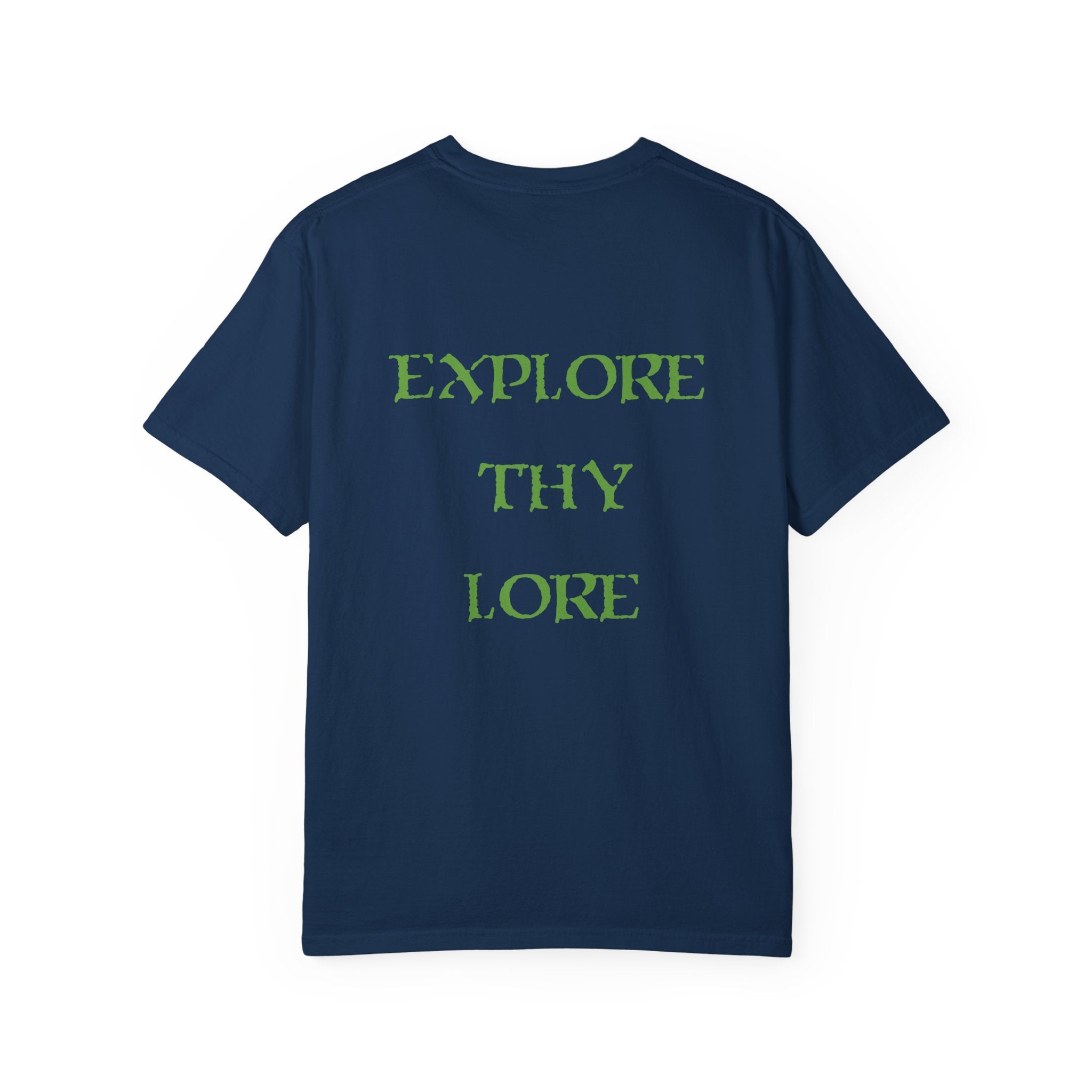 Plagued Page Comics T-Shirt, Explore Thy Lore Tee
