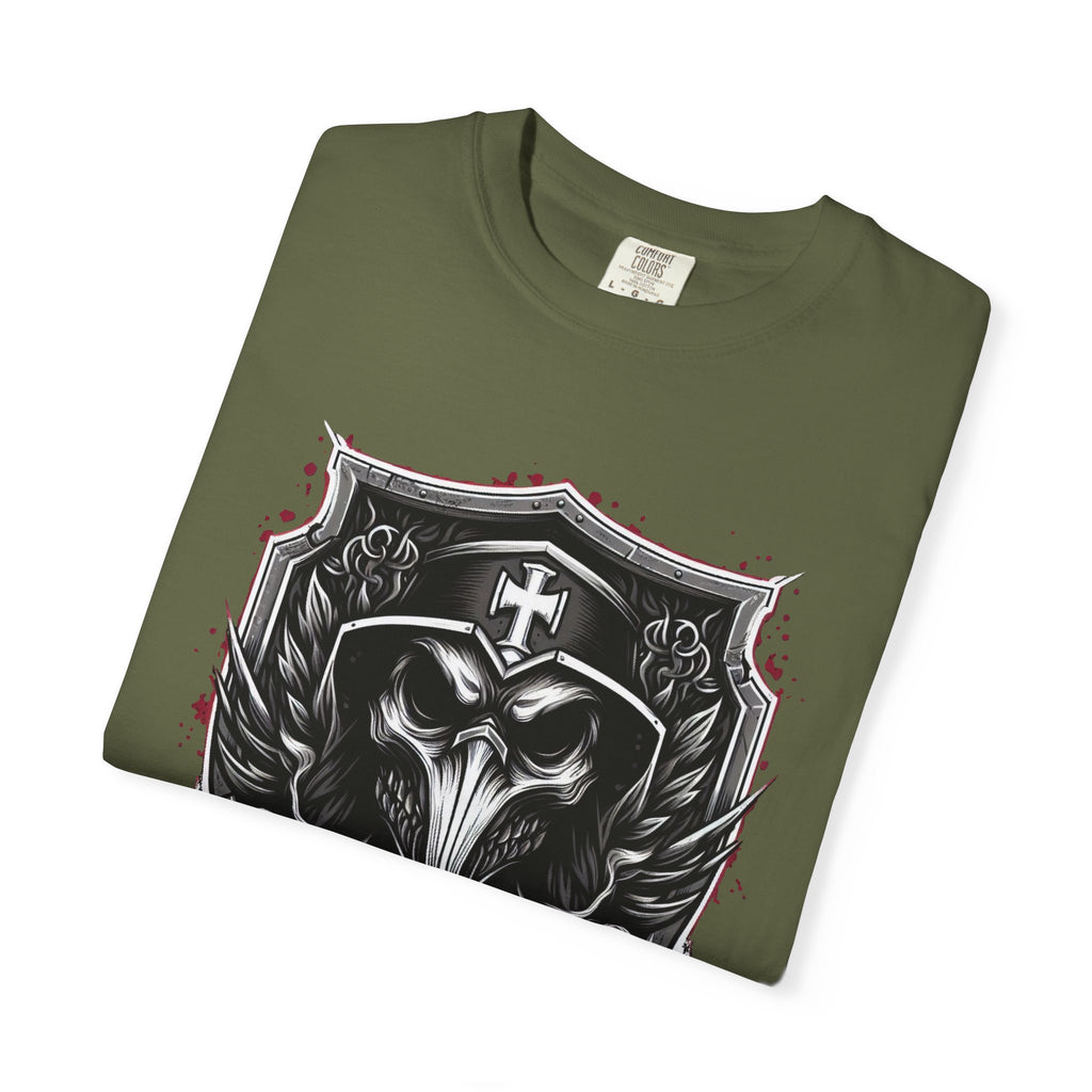 Plague Knight Unisex T-shirt, Black Tee, Grim Reaper Shirt, Medieval Fantasy