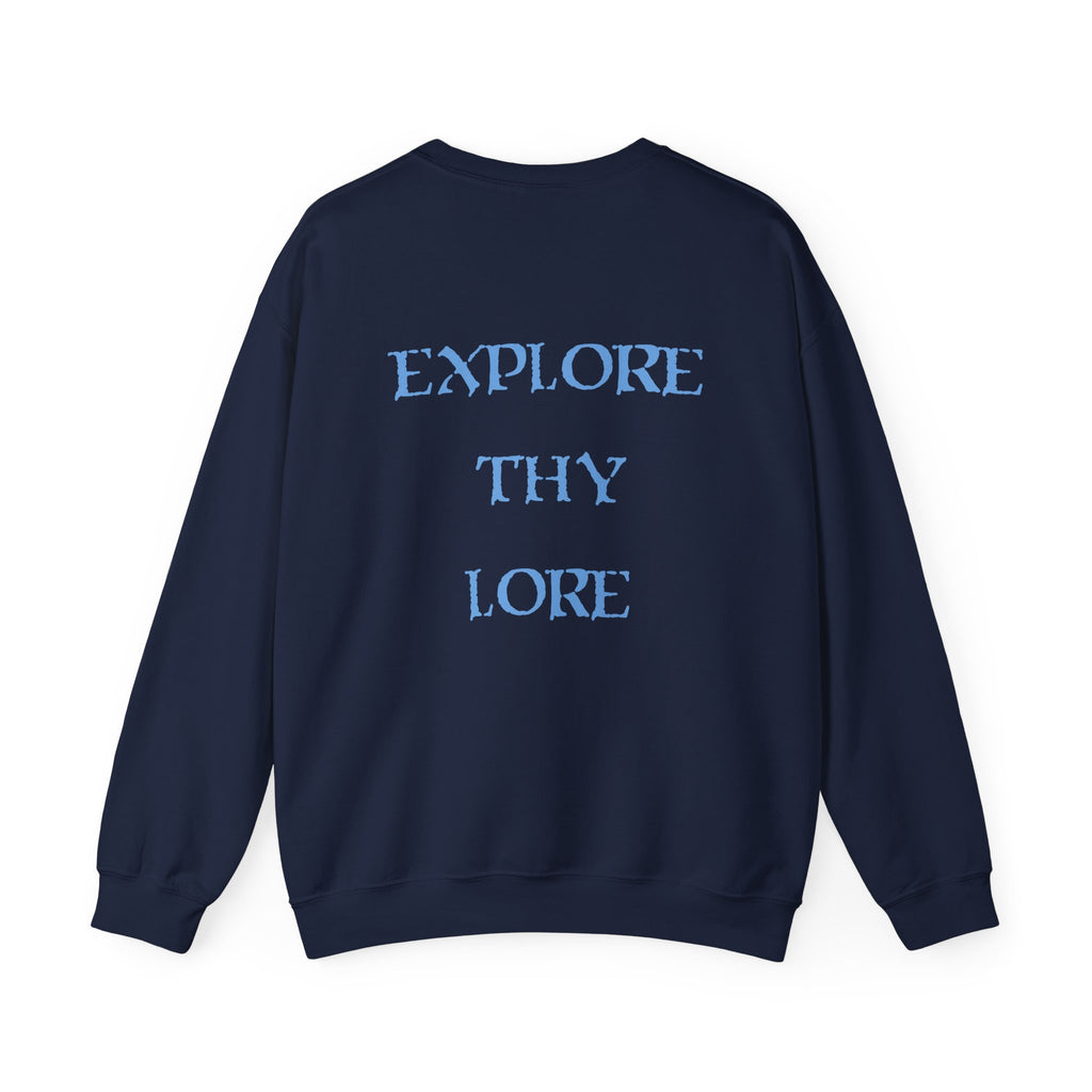 Plague Doctor Illustration Crewneck Sweatshirt | Explore Thy Lore