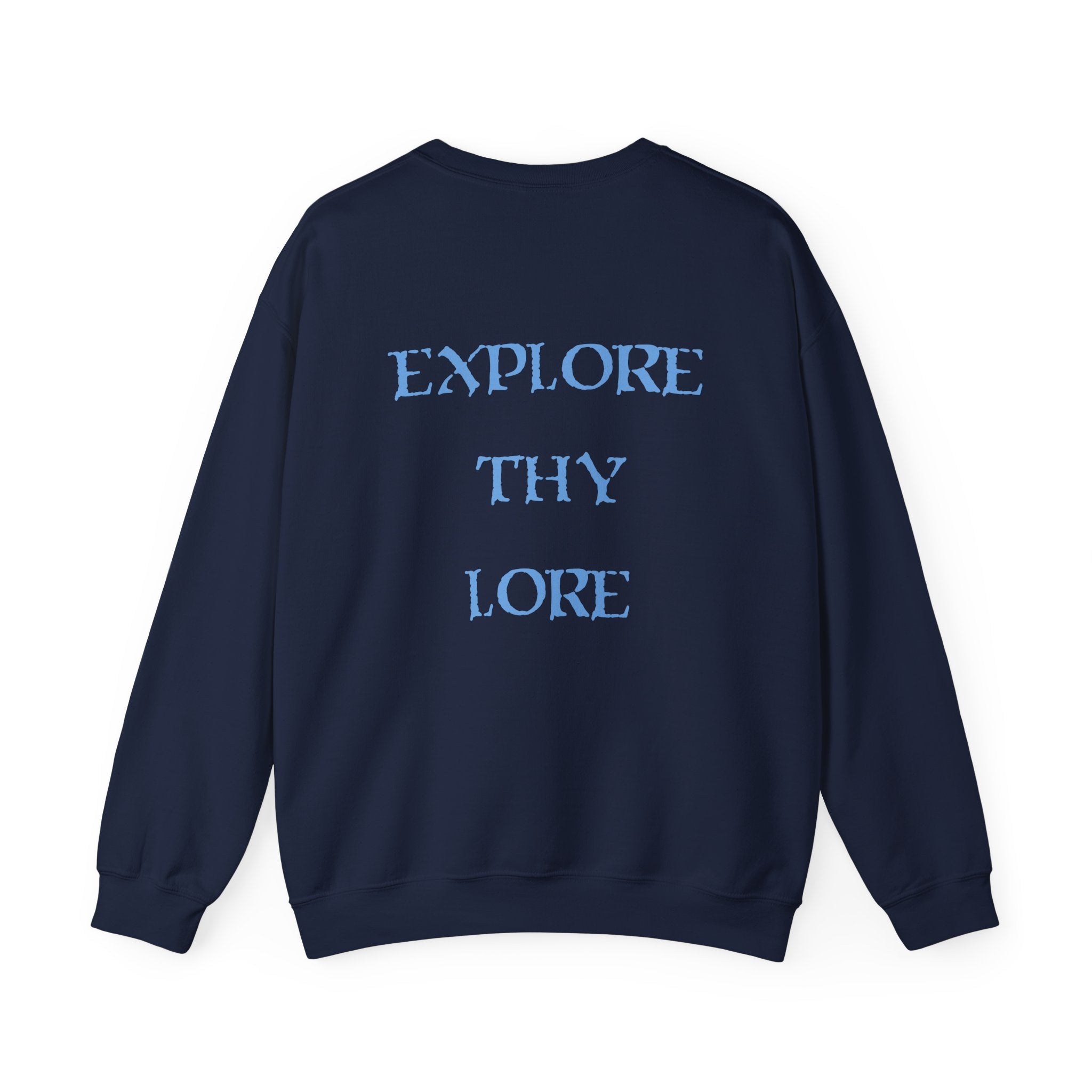 Plague Doctor Illustration Crewneck Sweatshirt | Explore Thy Lore