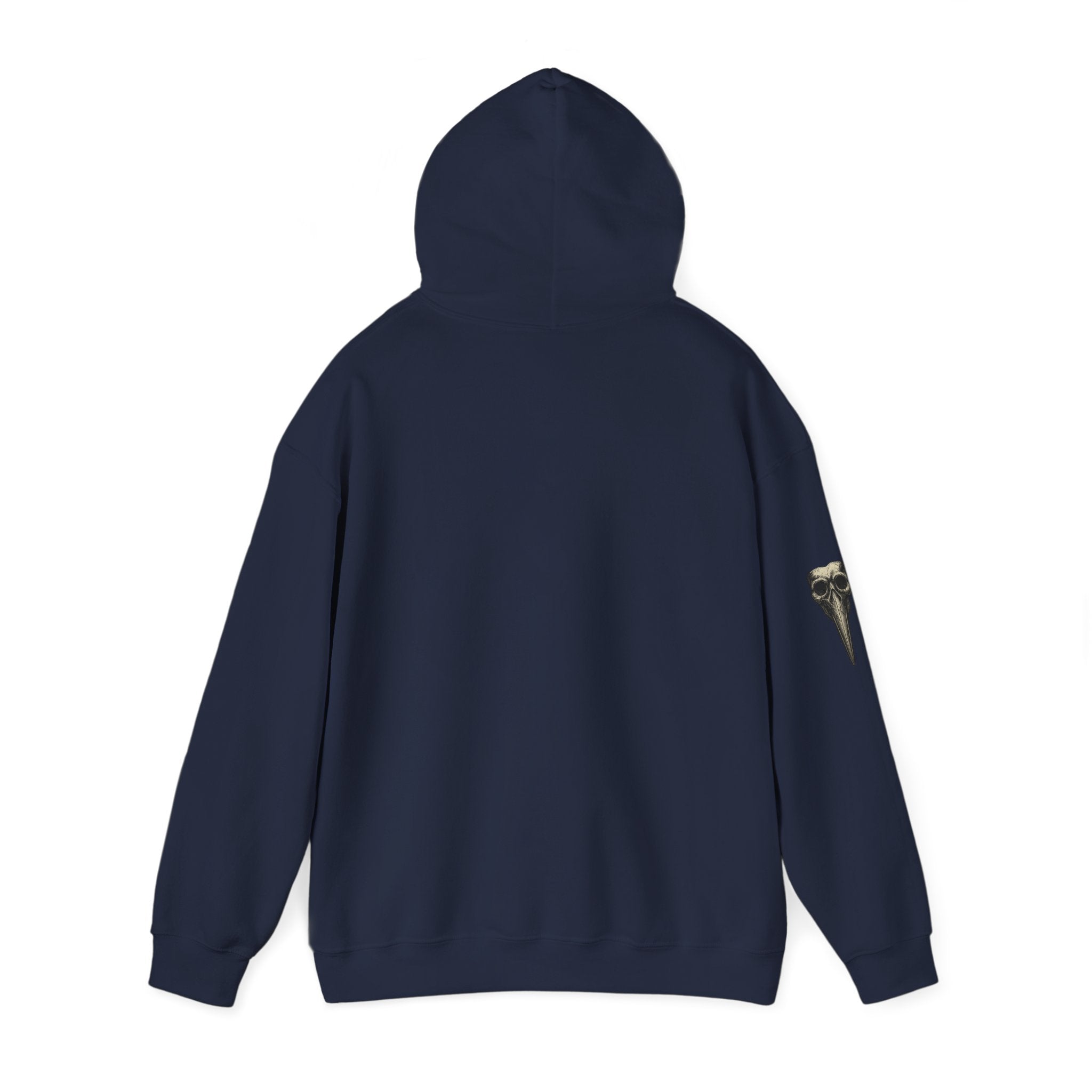 Gothic Vintage Medical Mask Hoodie — "The Plagued Page" Pullover
