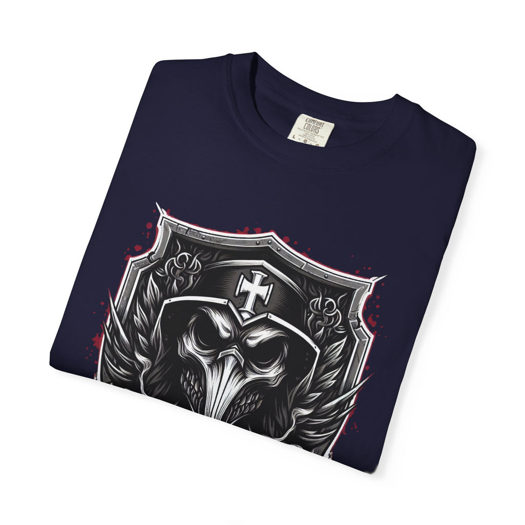 Plague Knight Unisex T-shirt, Black Tee, Grim Reaper Shirt, Medieval Fantasy