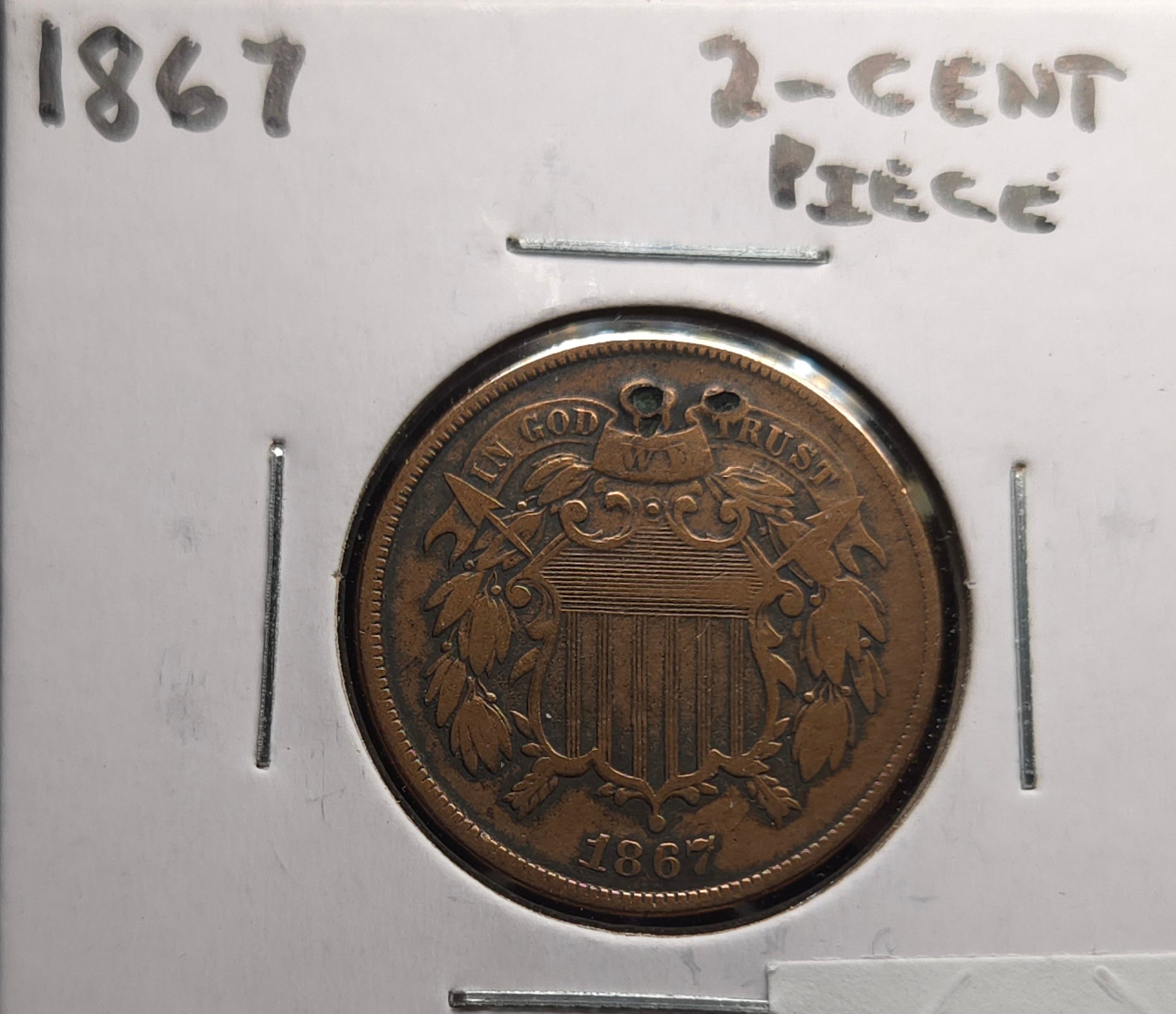 1867 2 Cent Piece