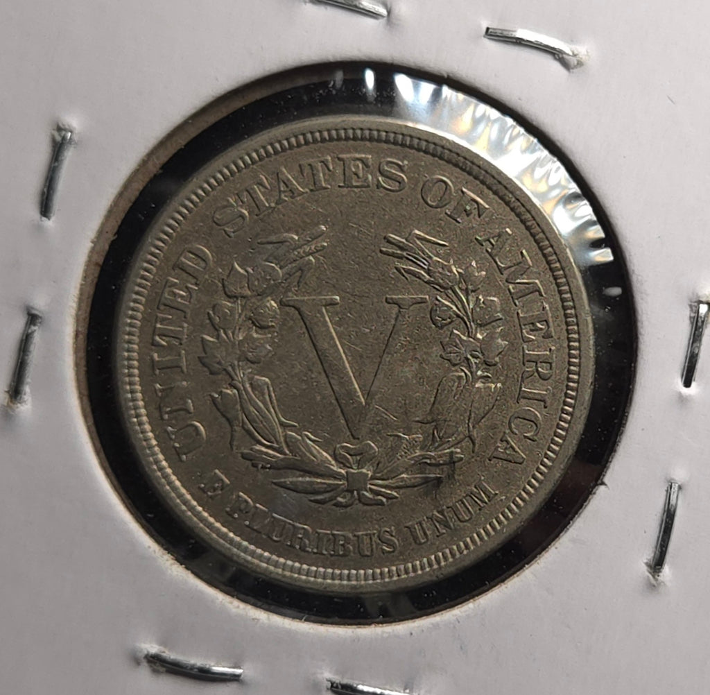 1883 V Nickel (No cents)