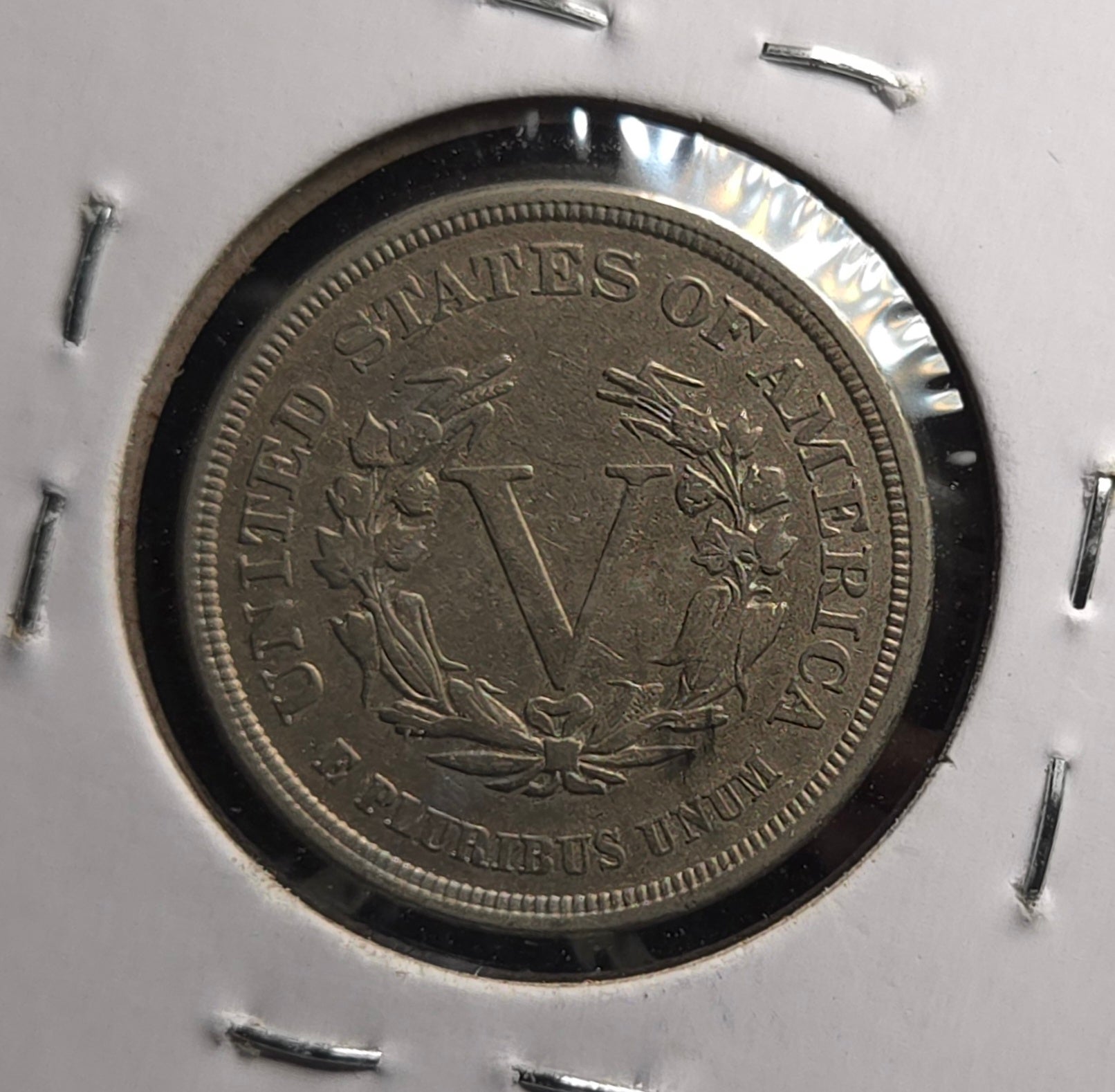 1883 V Nickel (No cents)