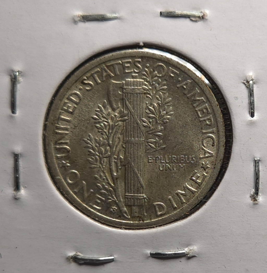1940 s/s/s/s Mercury Dime FS-10-1940-S-501