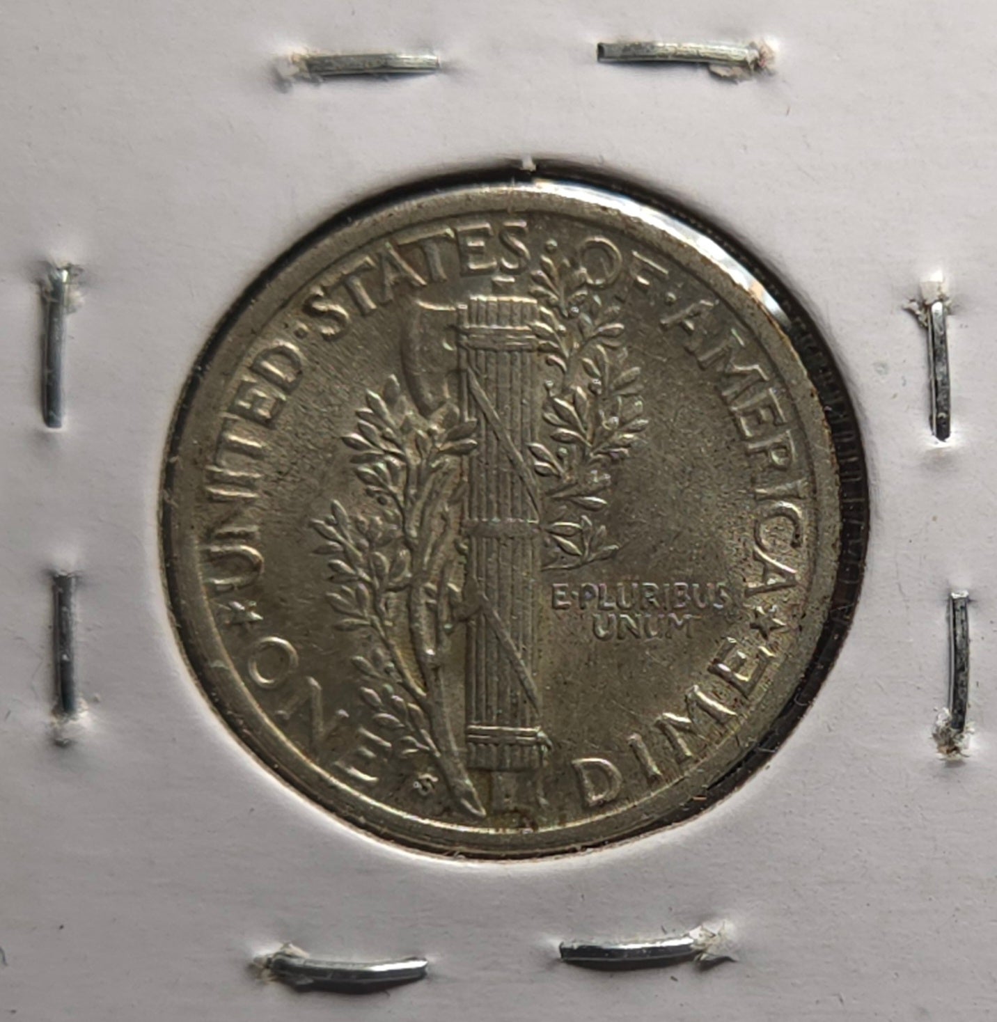 1940 s/s/s/s Mercury Dime FS-10-1940-S-501