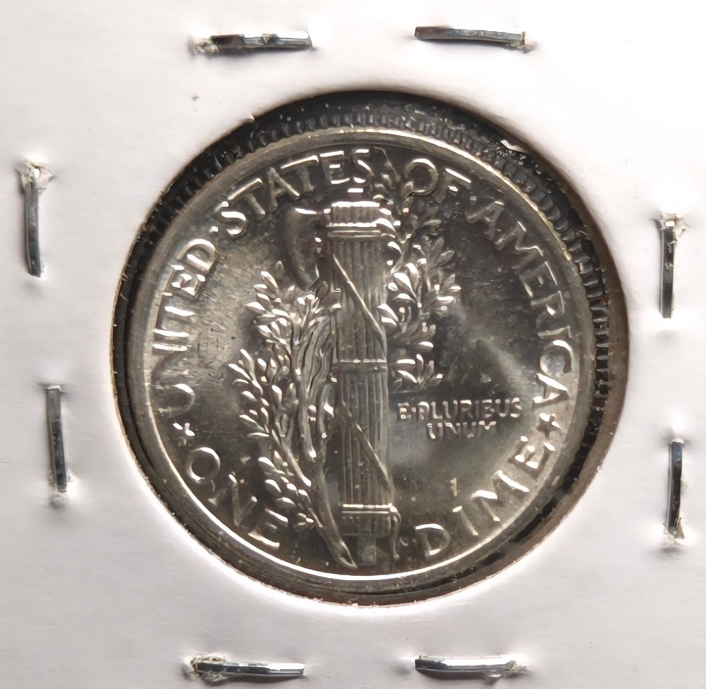 1942 Mercury Dime B.U.