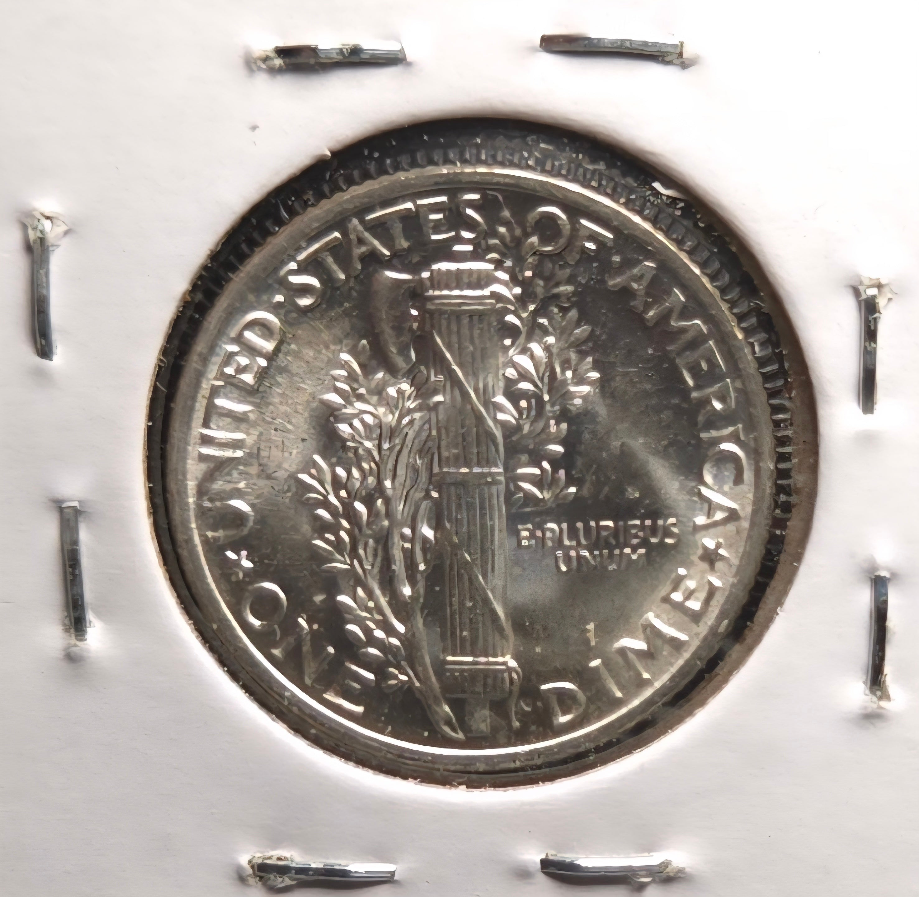1942 Mercury Dime B.U.