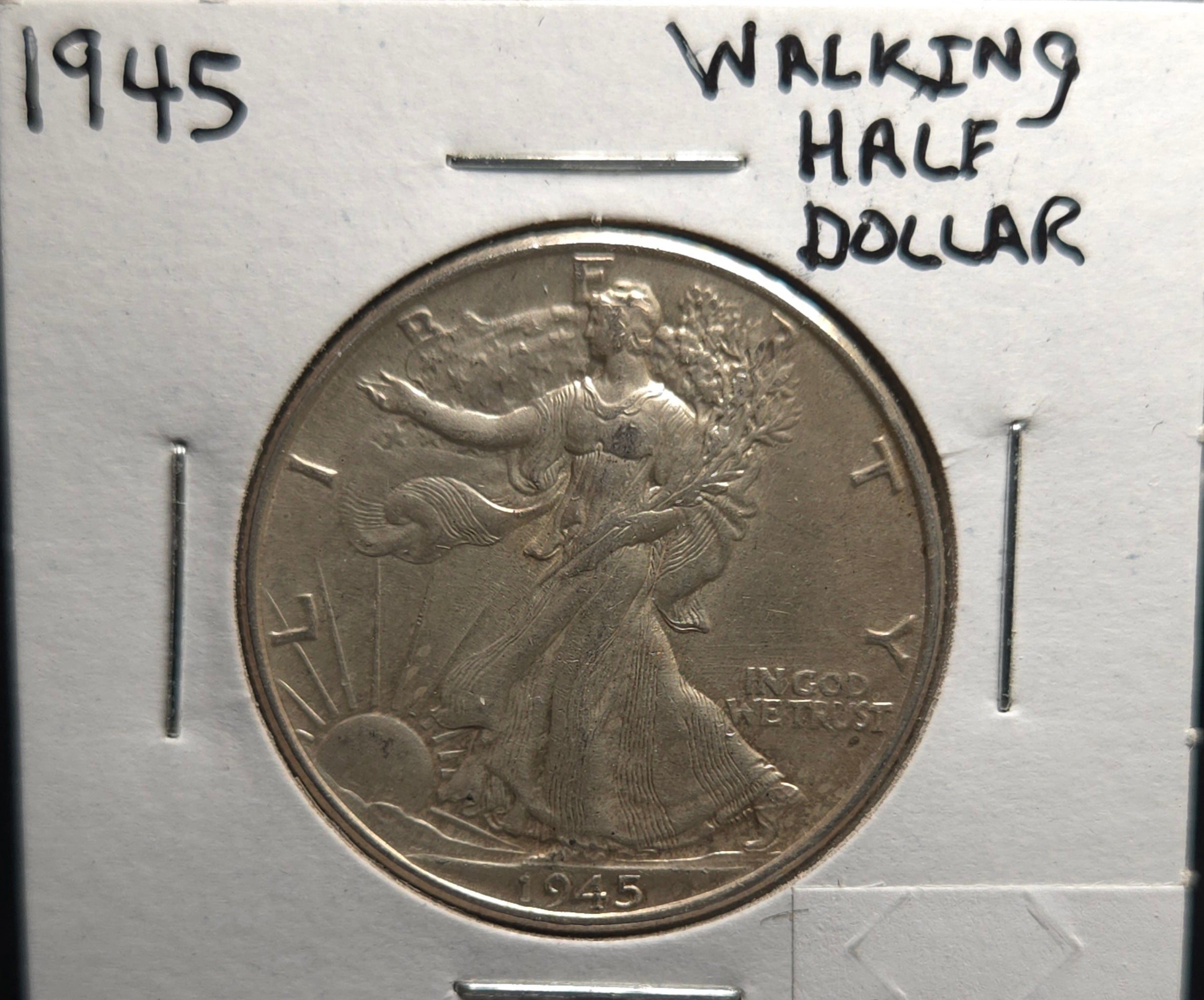 1945 Walking Liberty Half Dollar
