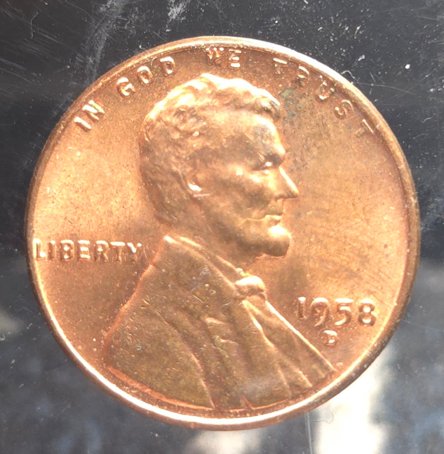 1958 D (Error - Rev.)