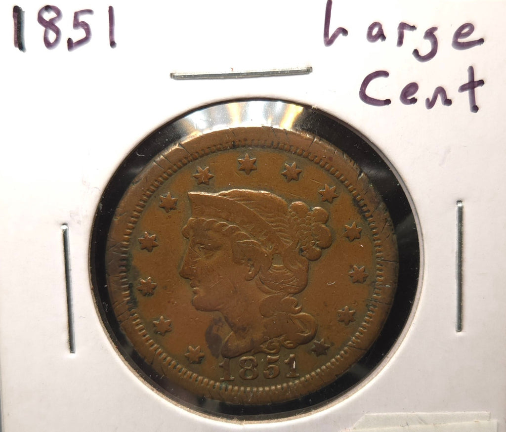 1851 Large Cent