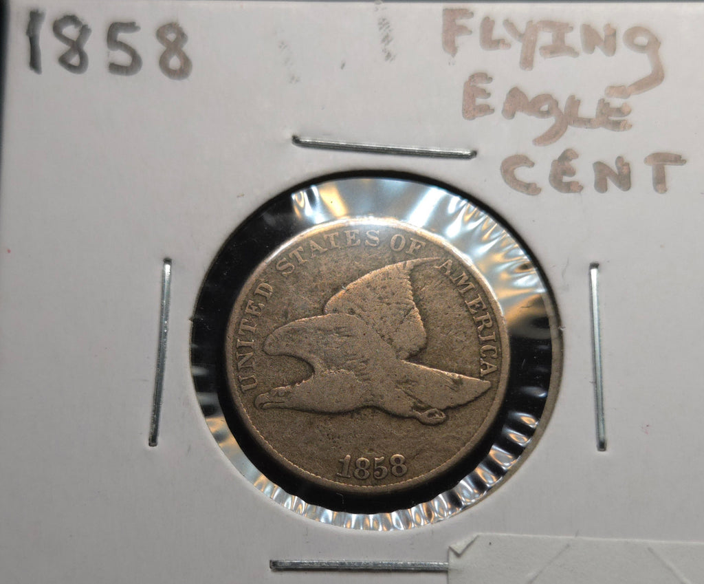 1858 Flying Eagle Cent