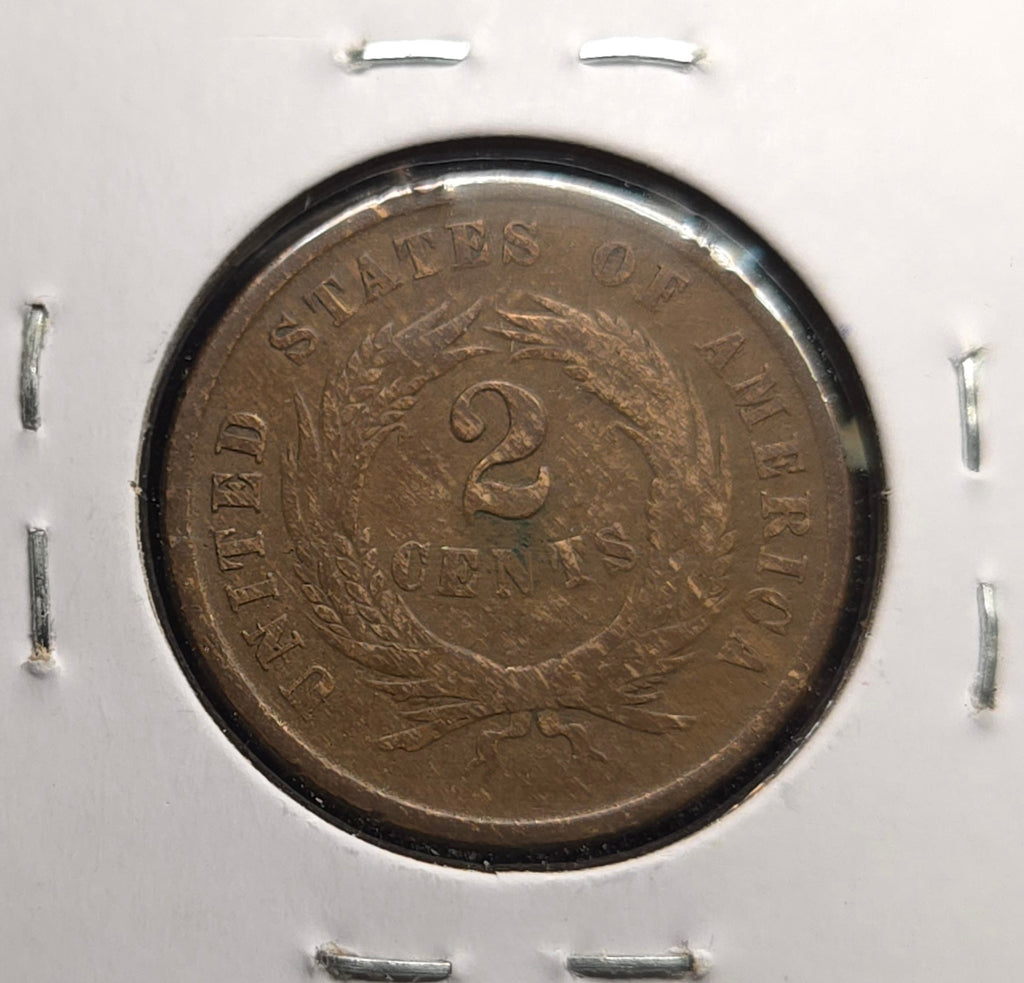 1864 2 Cent Piece