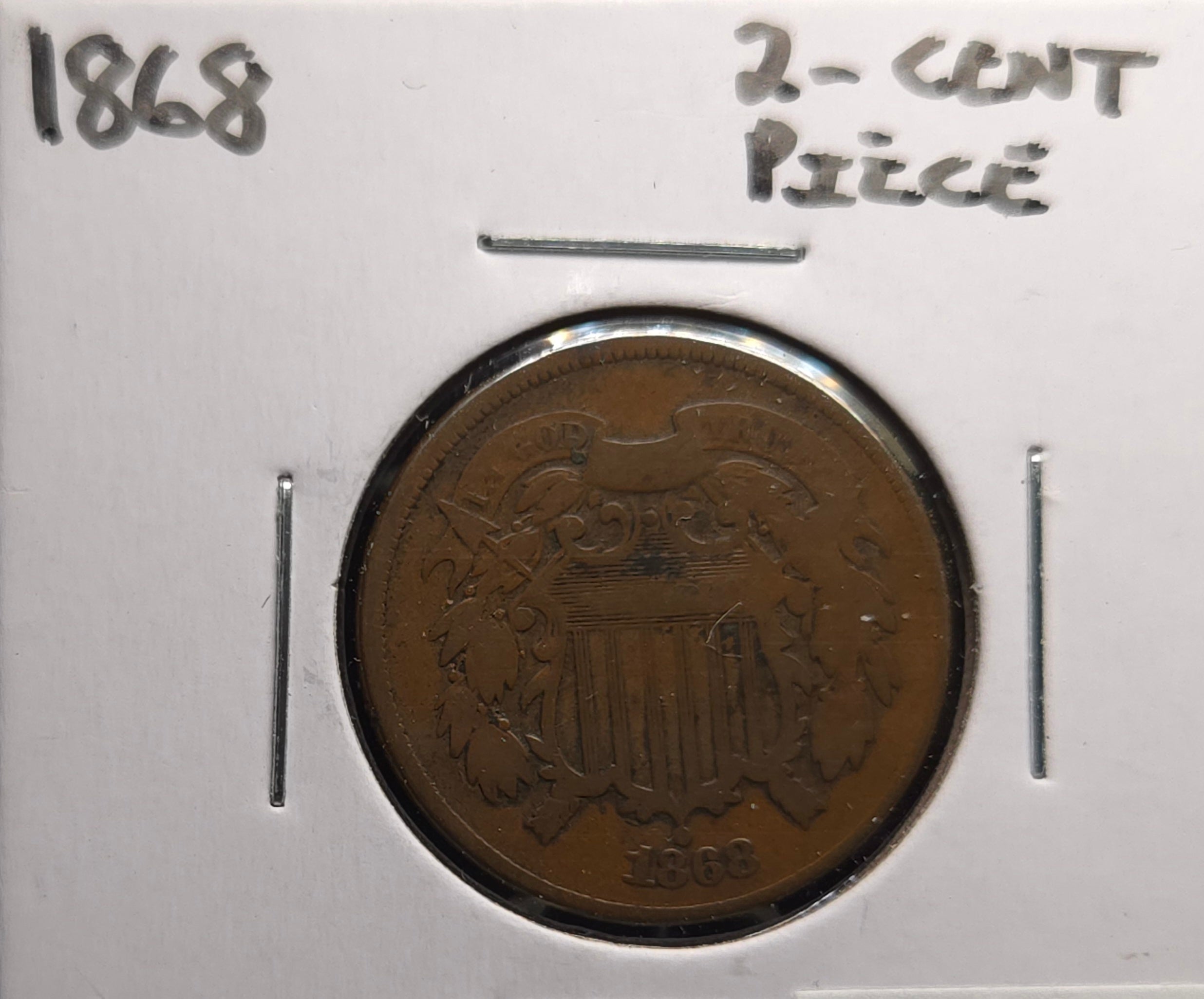 1868 2 Cent Piece