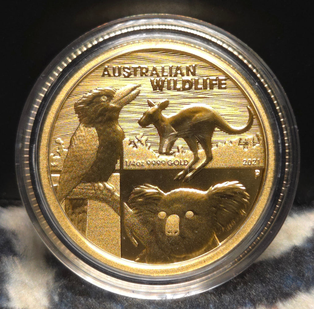 2021 Perth Mint .25oz Australian Wildlife Gold coin