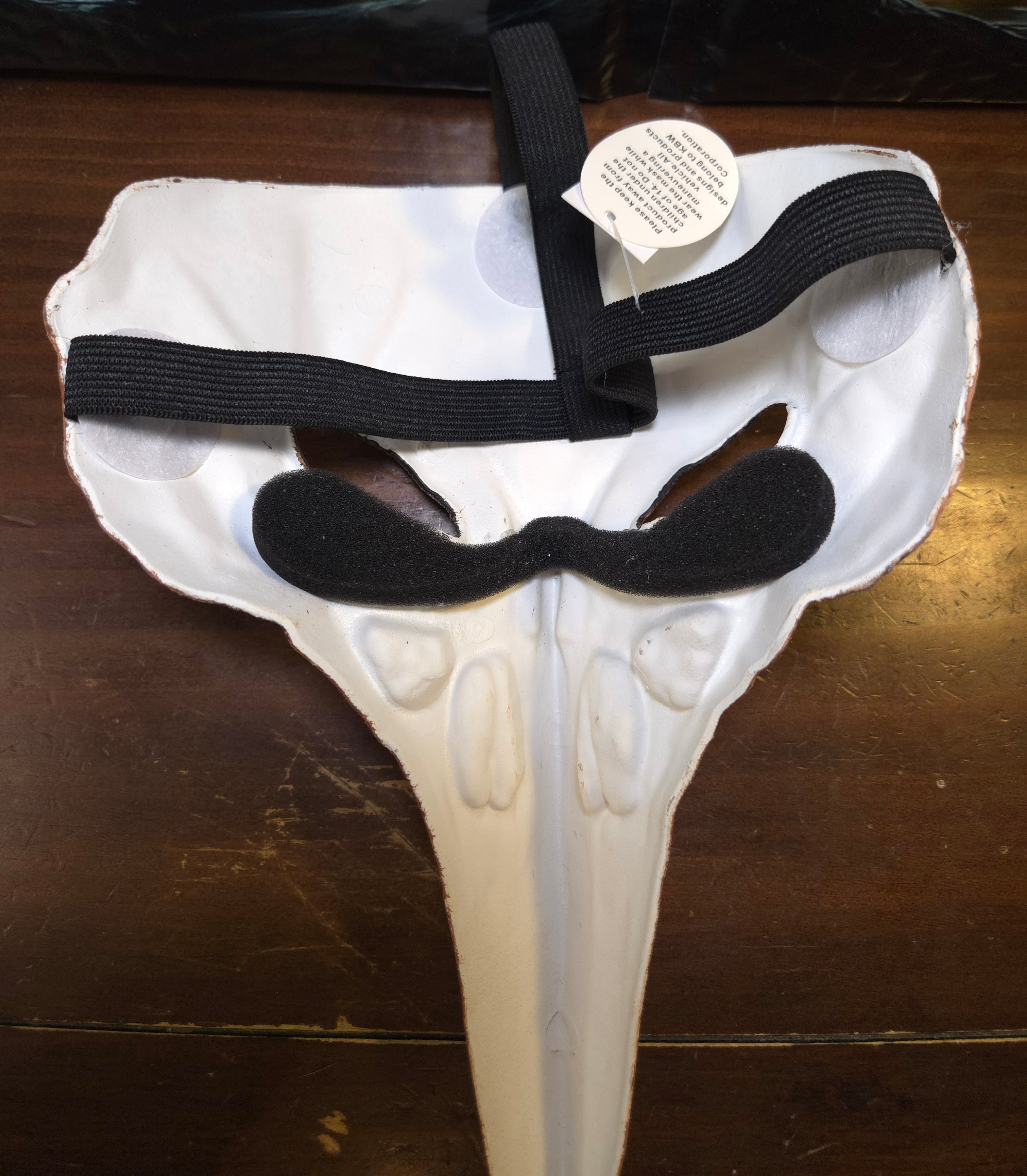 Bone Raven Skull Beak Mask