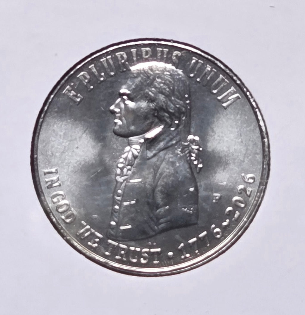 2026 (P & D) Declaration of Independence Semiquincentennial Quarter Set