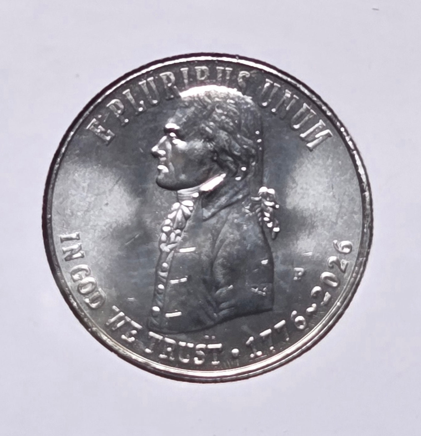 2026 (P & D) Declaration of Independence Semiquincentennial Quarter Set