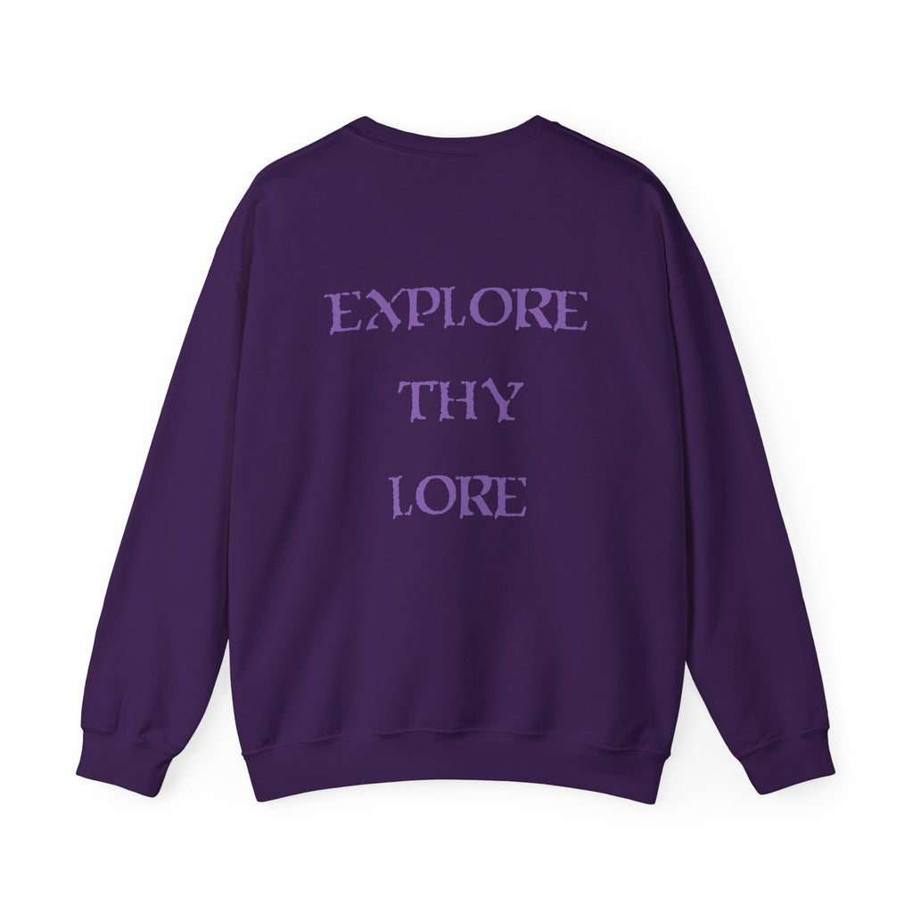 Plague Doctor Illustration Crewneck Sweatshirt | Explore Thy Lore