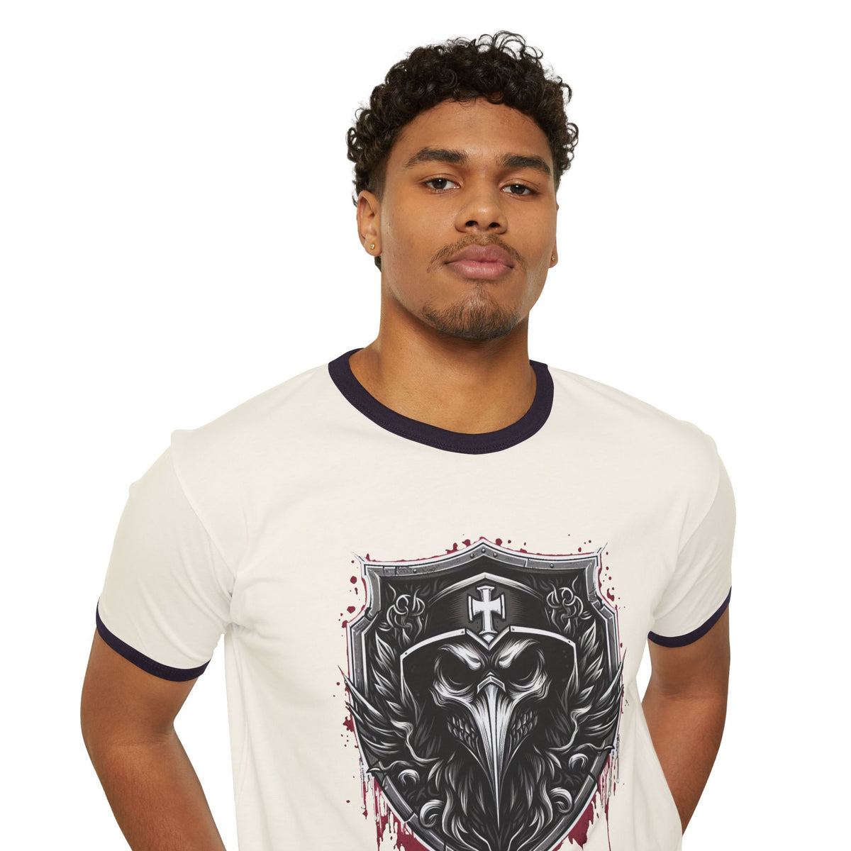 Plague Doctor Crest T-Shirt | The Plagued Page