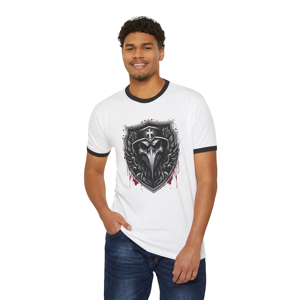 Plague Doctor Crest T-Shirt | The Plagued Page
