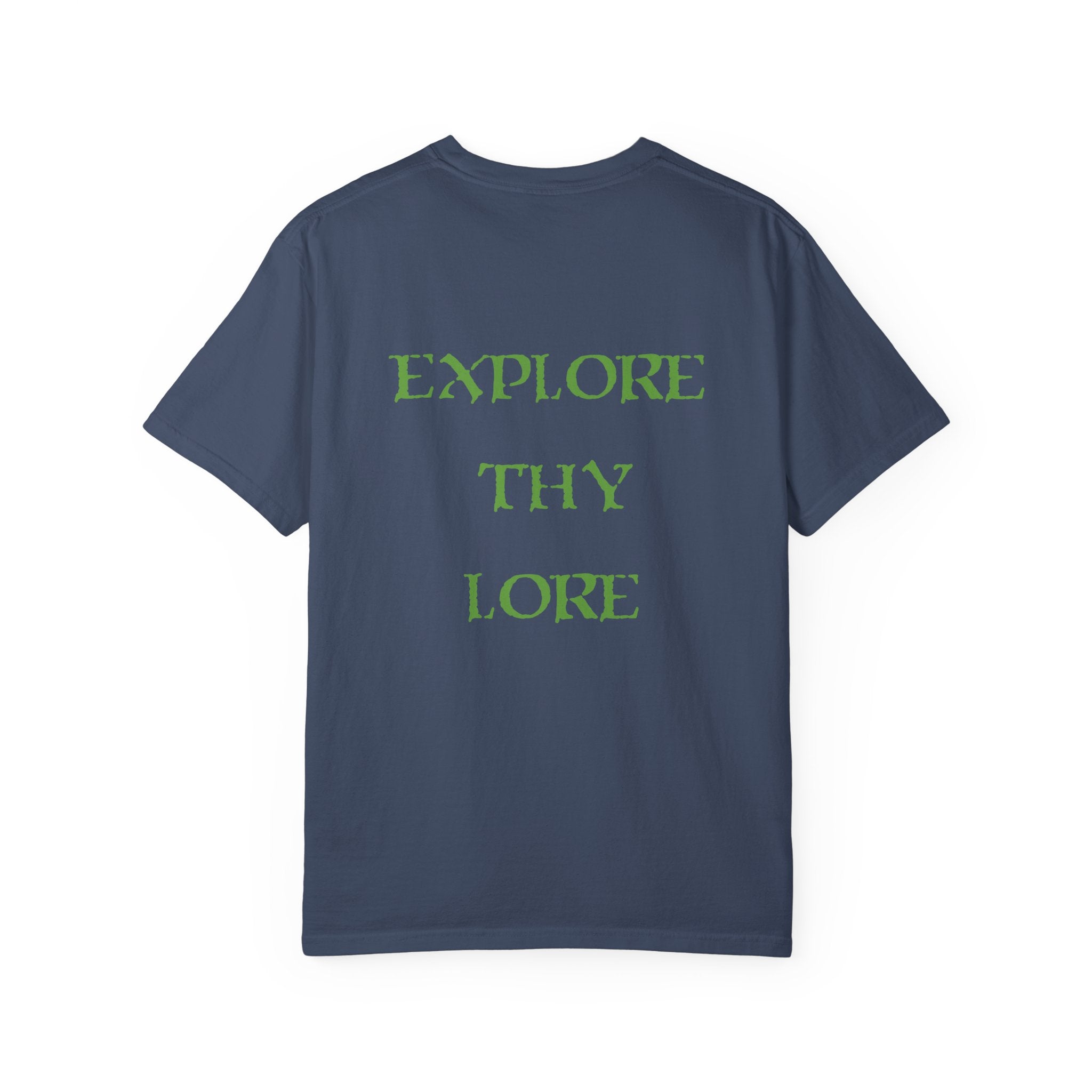 Plagued Page Comics T-Shirt, Explore Thy Lore Tee