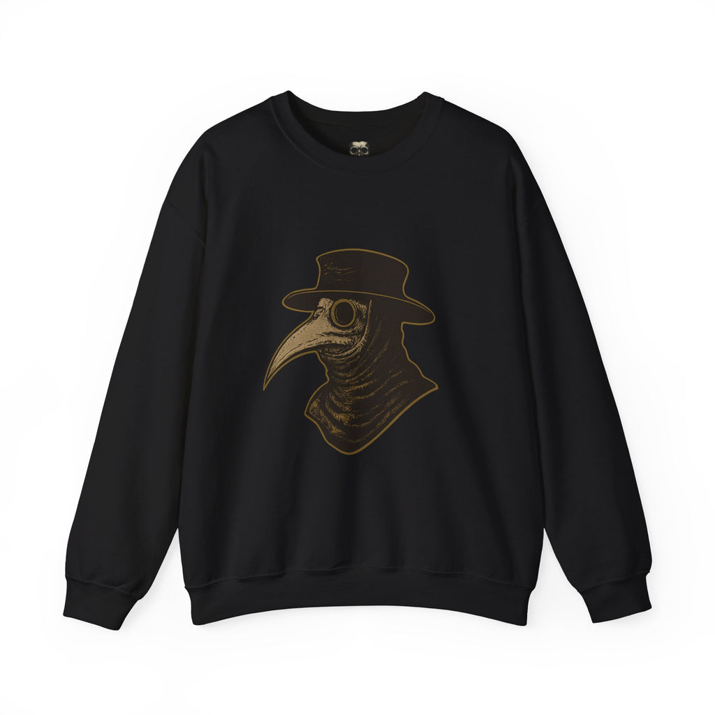 Plague Doctor Illustration Crewneck Sweatshirt | Explore Thy Lore
