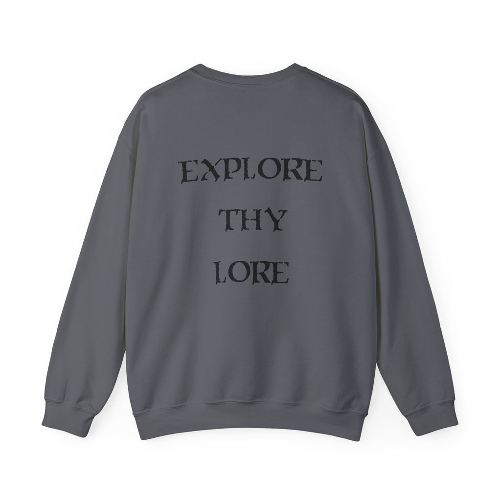 Plague Doctor Illustration Crewneck Sweatshirt | Explore Thy Lore