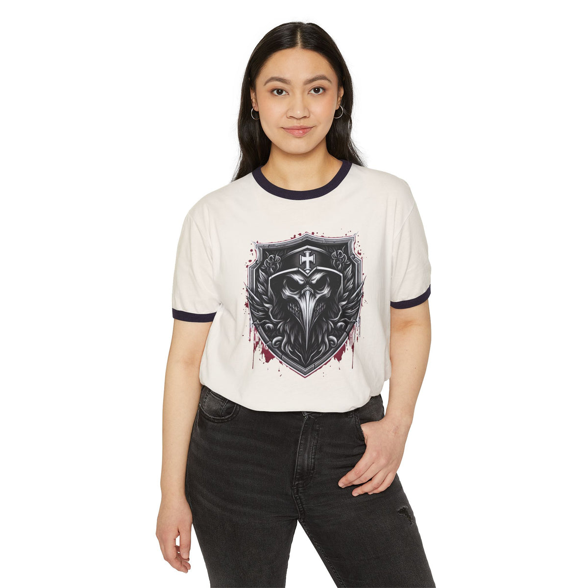 Plague Doctor Crest T-Shirt | The Plagued Page